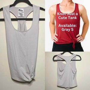 Gray Knot Just a Cute Tank